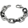 Amello Armband Keramik grobe Glieder schwarz Damen Edelstahlschmuck ESAX19S9