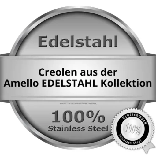 Amello Creole Edelstahl matt Damen Ohrring Schmetterling ESO518M