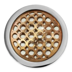 Amello Edelstahl Coin Kreise rose 25mm für Coinsfassung Stahlschmuck ESC632E