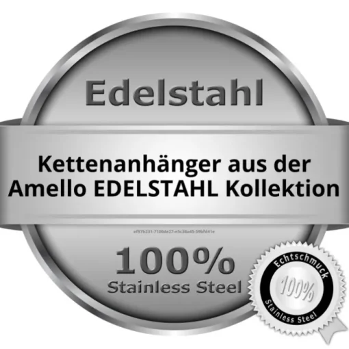 Amello Flügel Kettenanhänger Edelstahlschmuck Engelsflügel ESHS51J