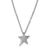 Amello Halskette Stern Unisex Stainless Steel Edelstahlschmuck ESKX25J