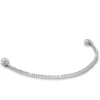 Armäleon Damen-Armband Designkette Kugelkette 925er ohne Verschluss ARD003J