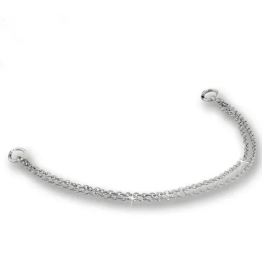 Armäleon Damen-Armband Designkette Ketten 925er Silber ohne Verschluss ARD007J