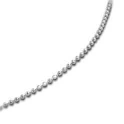 Armäleon Damen-Armband Designkette Kugelkette 925er ohne Verschluss ARD003J