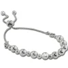 Armäleon Damenarmband Komplettset Kugel Design+Verschluss 925 Silber ARS013J