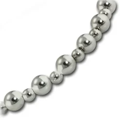 Armäleon Damenarmband Komplettset Kugel Design+Verschluss 925 Silber ARS006J