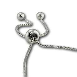 Armäleon Damenarmband Komplettset Kugelkette Design+Verschluss 925er ARS010J