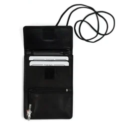 Bag Street Brustbeutel Leder schwarz Brusttasche Brustbörse OTJ503S