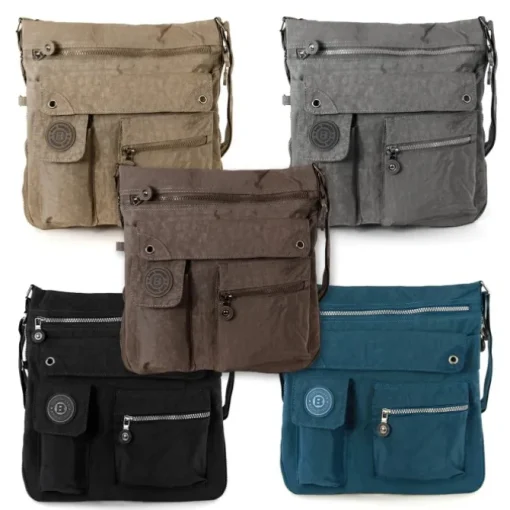 Bag Street Crinkle Nylon stone Cross-Body OTJ206N