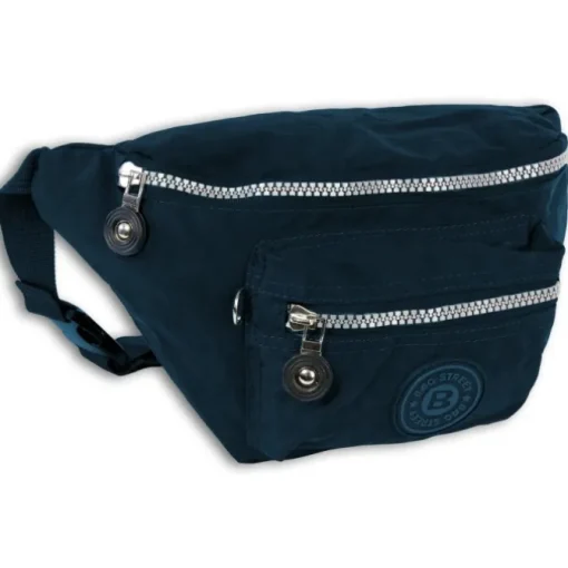Bag Street Gürteltasche Nylon blau Hüfttasche Bauchtasche Damen, Herren OTJ506B