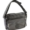Bag Street leichte Nylon grau Handtasche OTJ227K