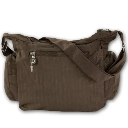 Bag Street Nylon braun Damen crossover OTJ205N