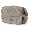 Bag Street Nylon grau Modische Überschlagtasche Crossover OTJ214L