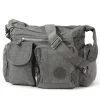 Bag Street Nylon grau Modische Crossover OTJ205K