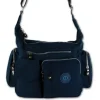 Bag Street Nylon navy Damen crossover OTJ205B