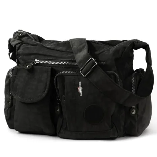 Bag Street Nylon schwarz Modische Crossover OTJ205S
