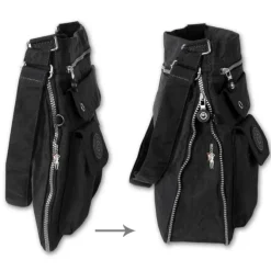 Bag Street Nylon schwarz Cross-Body OTJ206S