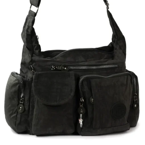 Bag Street Nylon schwarz Modische Crossover OTJ205S