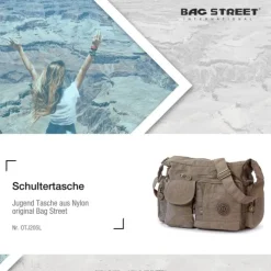 Bag Street Nylon stone Modische Crossover OTJ205L