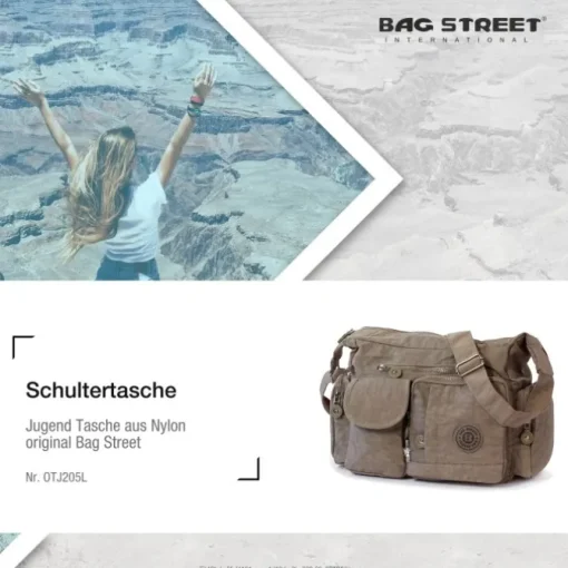 Bag Street Nylon stone Modische Crossover OTJ205L