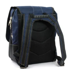 Bag Street Rucksack blau großer Schulranzen Schultasche Nylon Ranzen OTJ602B