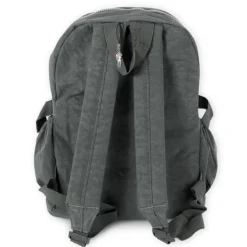 Bag Street Rucksack, Handtasche Nylon grau Damen Cityrucksack OTJ604K
