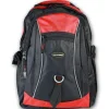 Bag Street Rucksack Nylon schwarz/rot Freizeit - Sportrucksack OTJ6540R