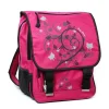 Bag Street Rucksack Nylon pink großer Schulranzen Schultasche OTJ602P