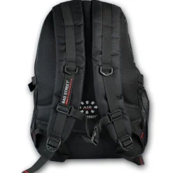 Bag Street Rucksack Nylon schwarz/rot Freizeit - Sportrucksack OTJ6540R