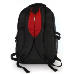Bag Street Rucksack Synthetik schwarz, rot Laptopfach Laptoprucksack OTJ605R