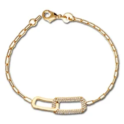 Balia Armband plain Zirkonia Karabinerverschluss Balia Armbänder JBEA004V