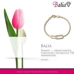 Balia Armband plain Zirkonia Karabinerverschluss Balia Armbänder JBEA004V