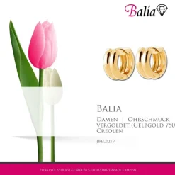 Balia Creole plain Klippverschluss Balia Creolen JBEC021V