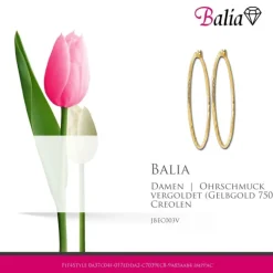 Balia Creole plain Klippverschluss Balia Creolen JBEC003V