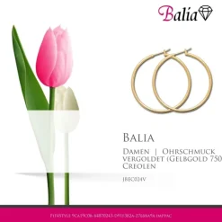 Balia Creole plain Klippverschluss Balia Creolen JBEC024V