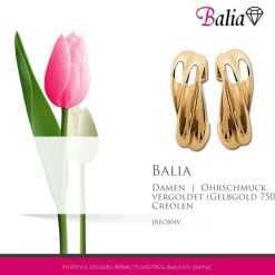 Balia Creole plain Klippverschluss Balia Creolen JBEC004V