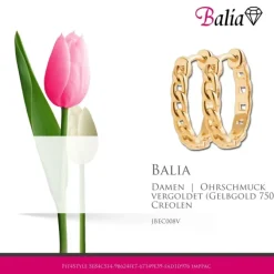 Balia Creole plain Klippverschluss Balia Creolen JBEC008V