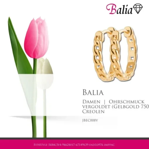 Balia Creole plain Klippverschluss Balia Creolen JBEC008V