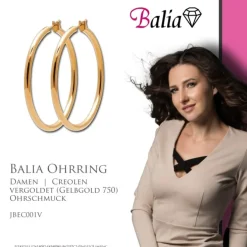 Balia Creole plain Klippverschluss Balia Creolen JBEC001V