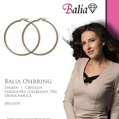 Balia Creole plain Klippverschluss Balia Creolen JBEC025V