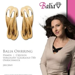 Balia Creole plain Klippverschluss Balia Creolen JBEC004V