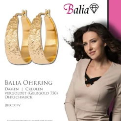 Balia Creole plain Klippverschluss Balia Creolen JBEC007V