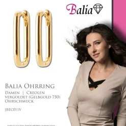 Balia Creole plain Klippverschluss Balia Creolen JBEC011V