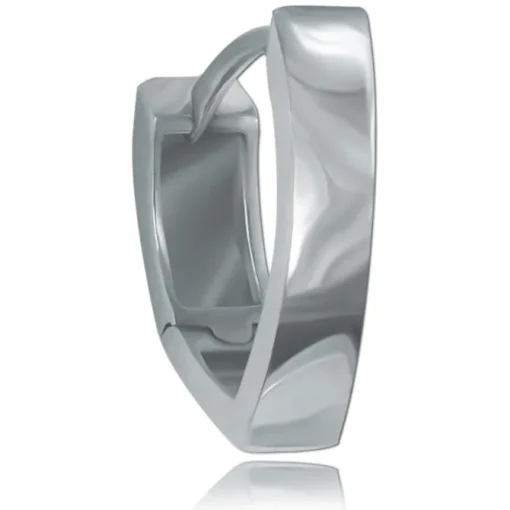 Balia Creolen für Damen glänzend aus 925er Sterling Silber BAO0085SP