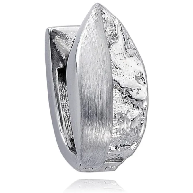 Balia Creolen für Damen glänzend Zirkonia aus 925er Silber BAO0077SO