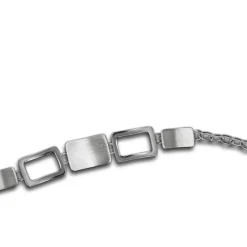 Balia Damen Armband 925 Silber matt und poliert 20cm BAA0021SM