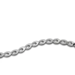 Balia Damen Armband 925 Silber matt und poliert 18,5cm BAA0012SP