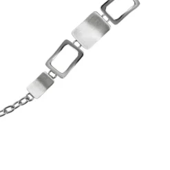 Balia Damen Armband 925 Silber matt und poliert 20cm BAA0021SM