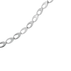 Balia Damen Armband 925 Silber matt und poliert 18,5cm BAA0012SP