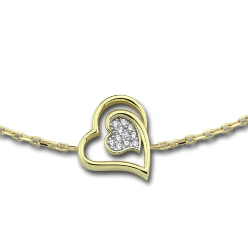 Balia Damen Armband aus 333 Gelbgold mit Zirkonia BGA0001G8